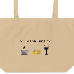 Plan for the Day - Barn Hunt X-Large Tote/ Shopping Bags