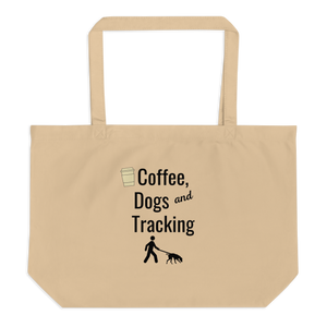 Coffee, Dogs & Tracking X-Large Tote/ Shopping Bags