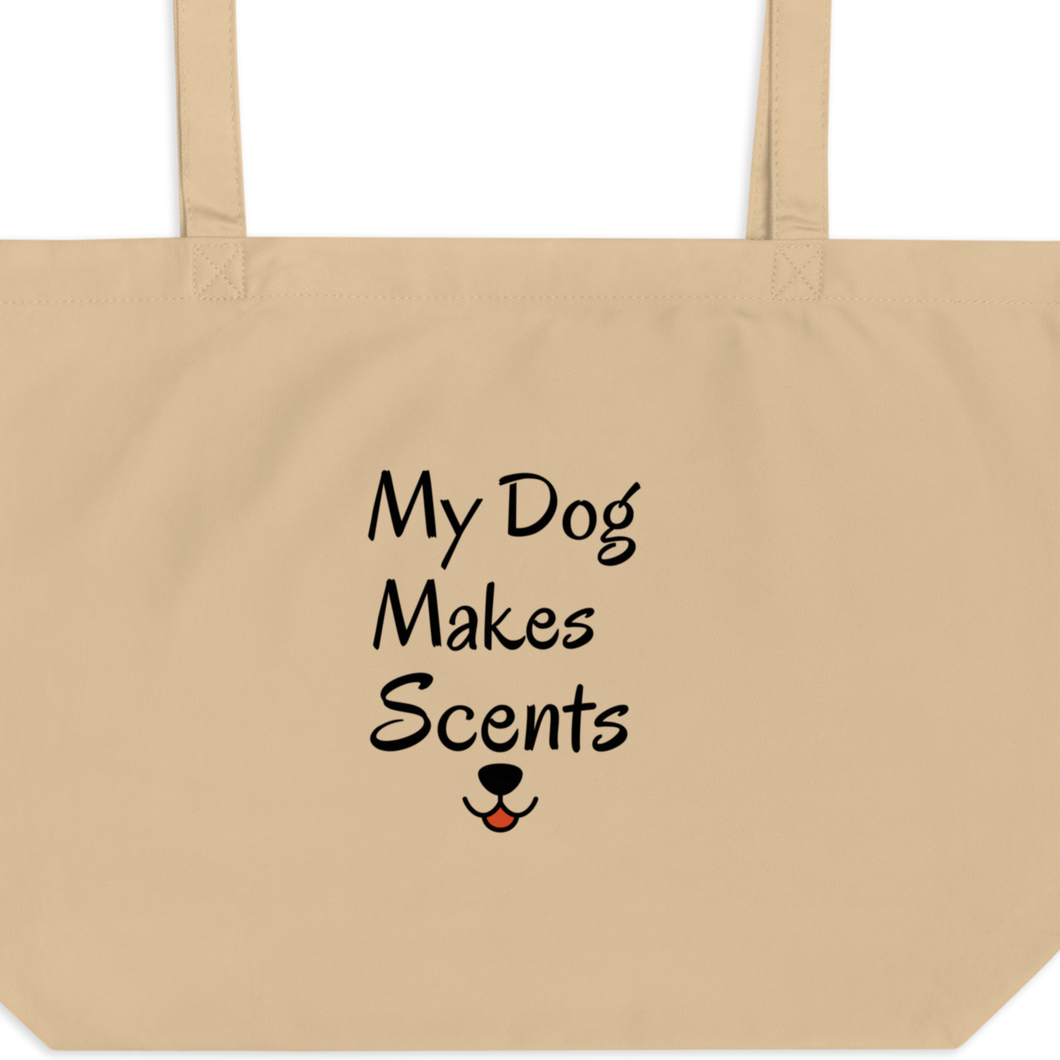 My Dog Makes Scents X-Large Tote/ Shopping Bags