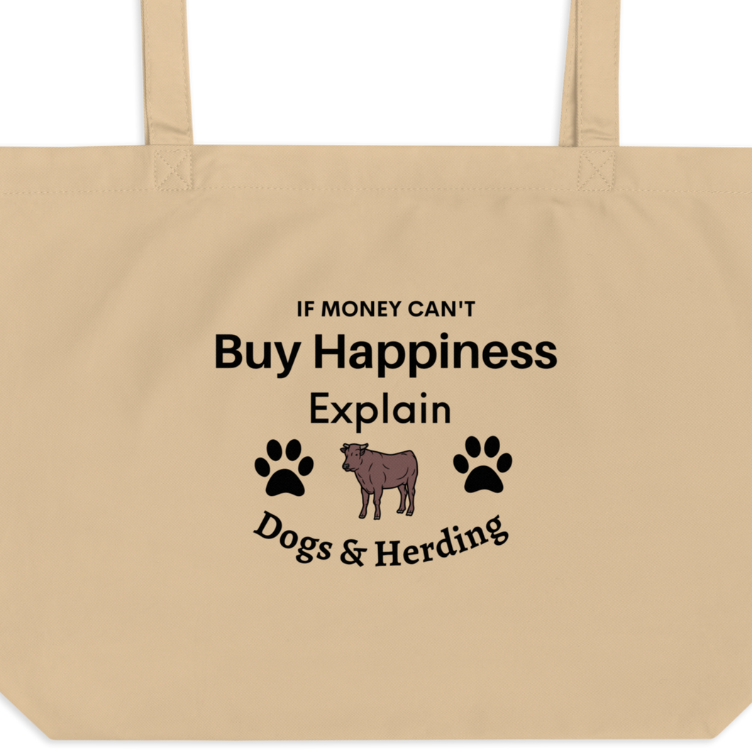 Money Buys Cattle Herding Happiness Tote/ Shopping Bags