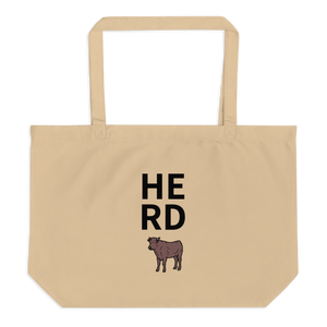 Stacked Cattle Herd X-Large Tote/ Shopping Bags