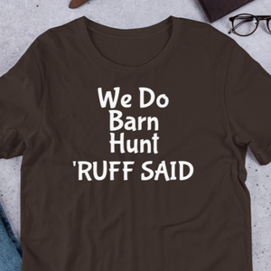 Ruff Barn Hunt T-Shirts - Dark