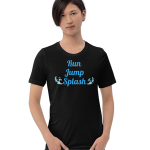 Run/Splash Dock Diving T-Shirts - Dark