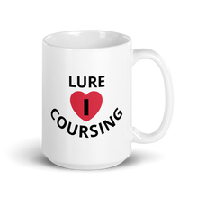 Load image into Gallery viewer, I in Heart Lure Coursing Mug
