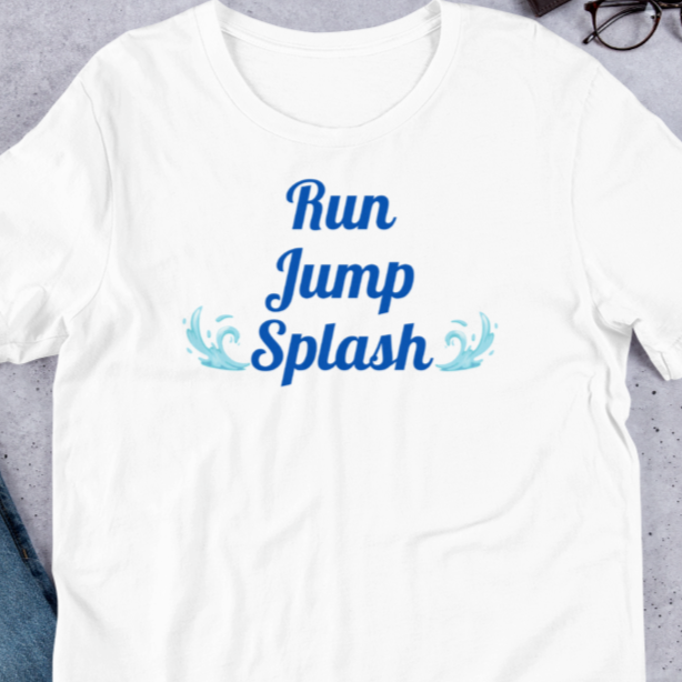 Run/Splash Dock Diving T-Shirts - Light