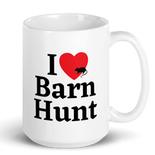 Load image into Gallery viewer, I Heart Barn Hunt w/Rat Mug
