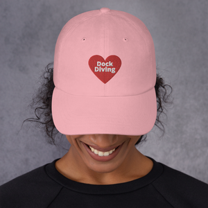 Dock Diving in Heart Hats - Light