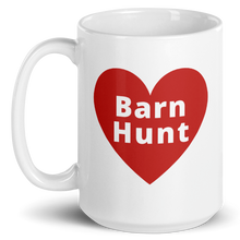 Load image into Gallery viewer, Barn Hunt in Heart Mug
