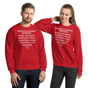 Preservationist Breeder Conformation Sweatshirts - Dark