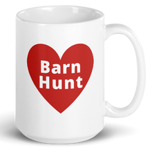Load image into Gallery viewer, Barn Hunt in Heart Mug
