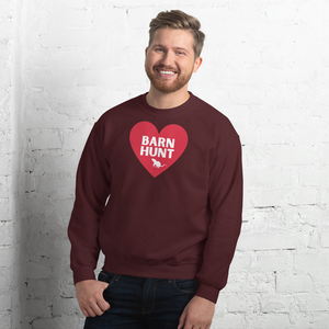 Barn Hunt & Rat in Heart Sweatshirts