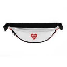 Load image into Gallery viewer, Allover Barn Hunt in Hearts Fanny Pack-Lt. Grey
