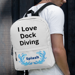 Love Dock Diving w/ Splash Backpack-Lt. Grey