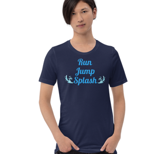 Run/Splash Dock Diving T-Shirts - Dark