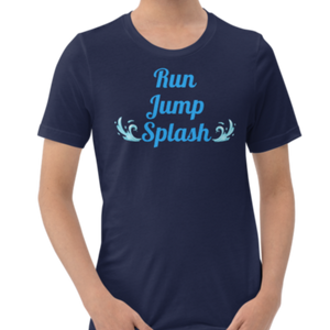 Run/Splash Dock Diving T-Shirts - Dark