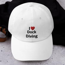 Load image into Gallery viewer, I Heart Dock Diving Hats - Light
