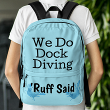 Load image into Gallery viewer, Ruff Dock Diving w/ Splash Backpack-Blue
