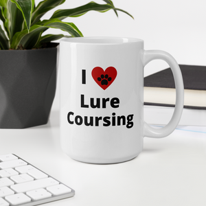 I Heart w/ Paw Lure Coursing Mug