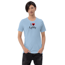 Load image into Gallery viewer, I Heart w/ Paw Agility T-Shirts - Light
