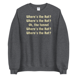 Where's the Rat Sweatshirts - Dark