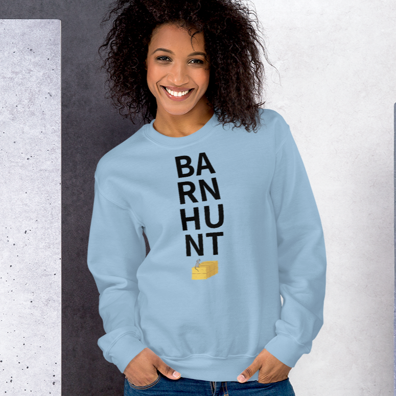 Stacked Barn Hunt Sweatshirts - Light