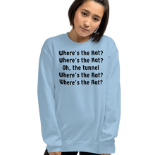 Load image into Gallery viewer, Where&#39;s the Rat Sweatshirts - Light
