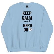 Load image into Gallery viewer, Keep Calm &amp; Sheep Herd On Sweatshirts - Light
