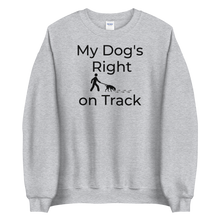 Load image into Gallery viewer, Right on Track Sweatshirts - Light
