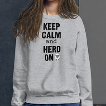 Load image into Gallery viewer, Keep Calm &amp; Sheep Herd On Sweatshirts - Light
