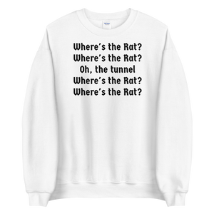 Where's the Rat Sweatshirts - Light