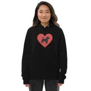 Russell Terrier in Heart Hoodie