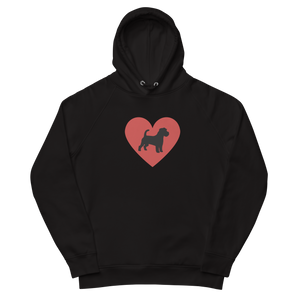 Russell Terrier in Heart Hoodie