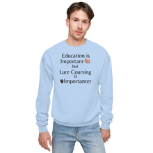 Load image into Gallery viewer, Lure Coursing is Importanter Sweatshirts - Light
