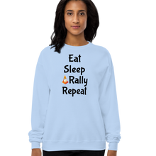 Load image into Gallery viewer, Eat Sleep Rally Repeat Sweatshirts - Light

