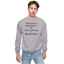 Load image into Gallery viewer, Lure Coursing is Importanter Sweatshirts - Light
