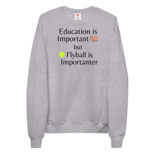 Load image into Gallery viewer, Flyball is Importanter Sweatshirts - Light
