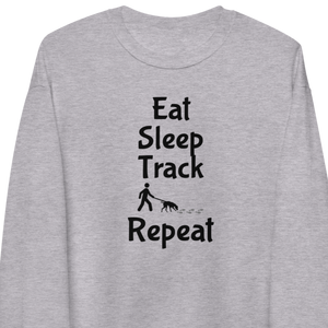 Eat, Sleep Track Repeat Sweatshirts - Light