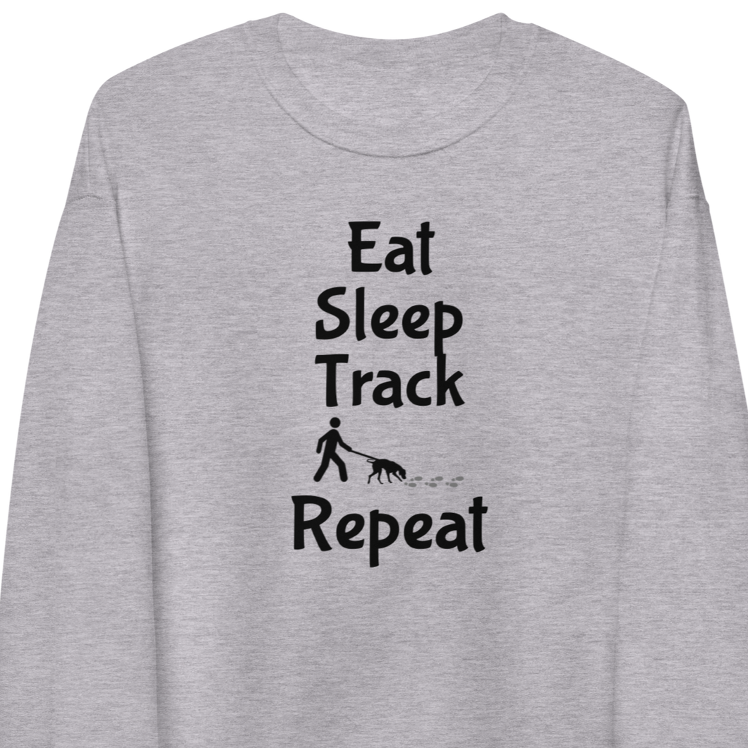 Eat, Sleep Track Repeat Sweatshirts - Light