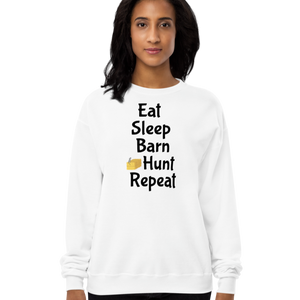 Eat Sleep Barn Hunt Repeat Sweatshirts - Light