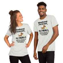 Load image into Gallery viewer, Flyball Weekend Forecast T-Shirts - Light
