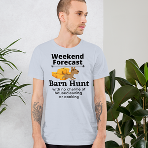 Barn Hunt Weekend Forecast T-Shirts - Light