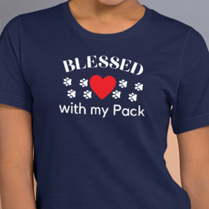 Blessed with my Pack T-Shirts - Dark