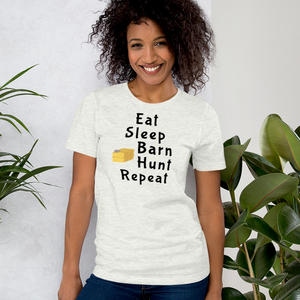 Eat Sleep Barn Hunt Repeat T-Shirts - Light