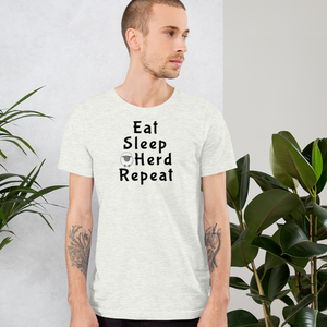 Eat Sleep Sheep Herd Repeat T-Shirt - Light