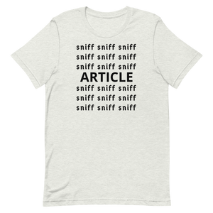 Sniff Sniff Article Tracking T-Shirts- Light