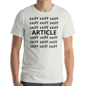 Sniff Sniff Article Tracking T-Shirts- Light