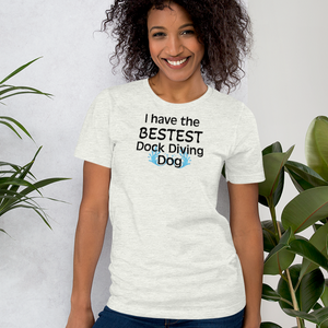 Bestest Dock Diving Dog T-Shirts - Light