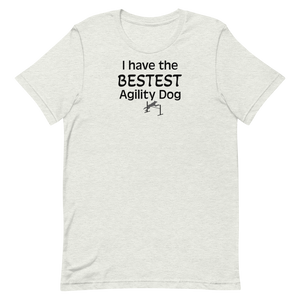 Bestest Agility Dog T-Shirt - Light