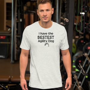 Bestest Agility Dog T-Shirt - Light