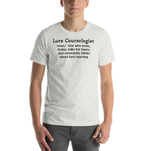 Load image into Gallery viewer, Dog Lure Course &quot;Lurecoursologist&quot; T-Shirts - Light
